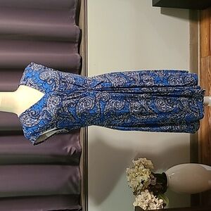 Dana Buchman Paisley Dress - Large